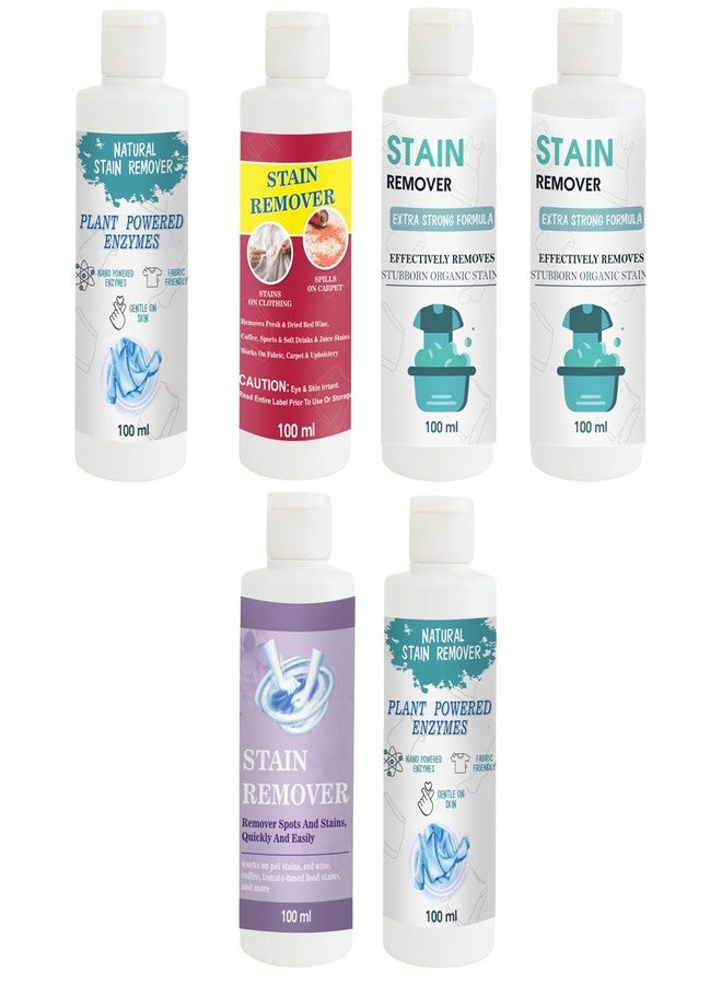 TOOVUS Stain Remover Combo Pack of Shirt, Red, Doll (Pack of 2), Purple and Shirt Stain Remover | Multi-Surface Cleaning Solution for Clothes, Fabrics, Upholstery (100 g Each) - Image 1